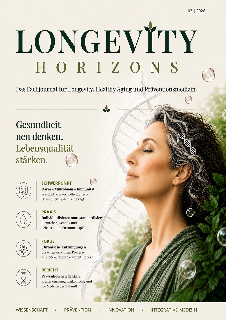Cover Longevity Horizons — Ausgabe 03